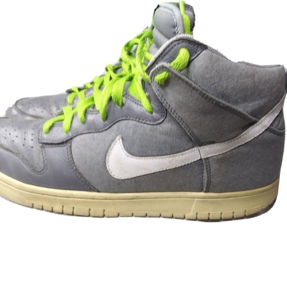 Nike Dunk High ‘Wolf Grey’ Men’s Size 11 ~317982 045 - Picture 2 of 11
